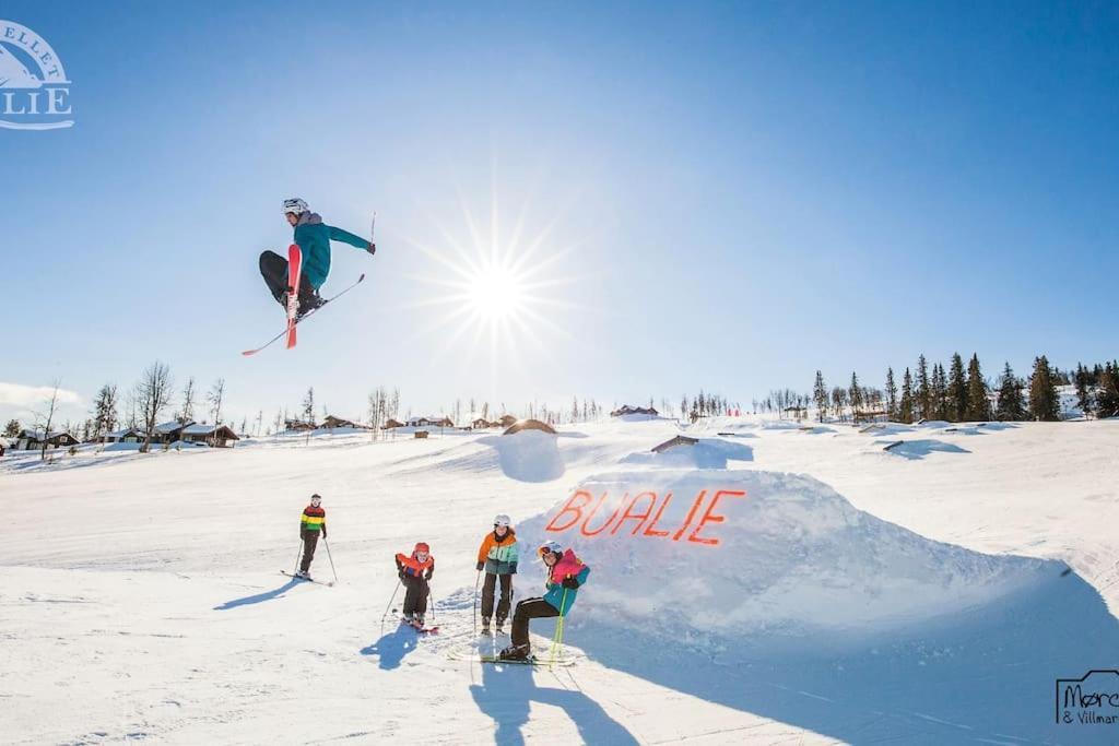 Flott Fritidsleilighet I Bualie Pa Golsfjellet Exterior foto